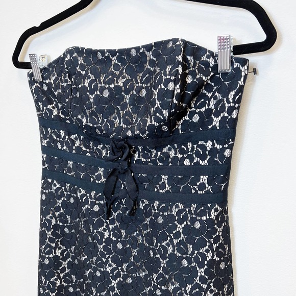 White House Black Market Strapless Dress - Size 2 - Picture 1 of 4